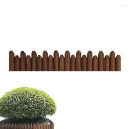 Tuindecoraties houten hek geen dig landschap randen gazon bloembed rand flexibele decoratieve randen voor springtuin patio paden