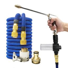 Tuinslangen tuinslang set met magische tuinslang haspel spuit expandable waterinjector hogedruk waterwast carwad gun water pvc pijp 230203