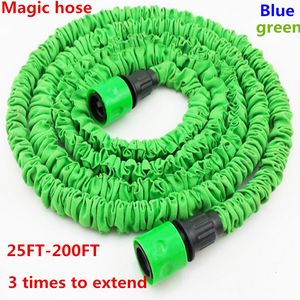 Garden Hoses Magic Garden Hose Retractable Multi-Function Garden Watering Hose Reel 25FT-200FT Without Sprayer 230203