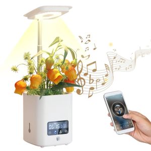 Garden Hydroponics Growing System binnenkruidtuin met LED GROW Licht Smart Garden Planter voor Home Kitchen Automatic Timer 240403