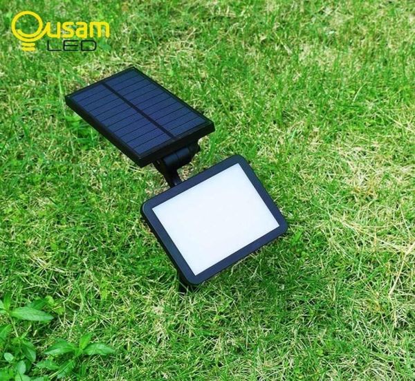 Lampe Solaire de pelouse de jardin panneau Solaire étanche lumières de charge 48 Led 960LM Lampe applique murale Solaire éclairage extérieur Multiangle4229837