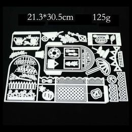 Garden metalen snijden sterft voor scrapbooking handgemaakte gereedschappen Mold Cut Stencil Nieuw 2021 DIY Card Make Mold Model Craft Decoratie