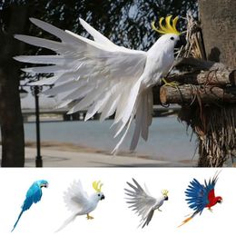 Figurine de perroquet d'oiseau artificiel, ornement de jardin, décoration de maison et de bureau, 262k
