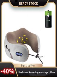 Tuinkussens huist textilepillow u -vormig kussen kneden r verwarming cervicale massage instrument elektrische nekbescherming intelligent4876980