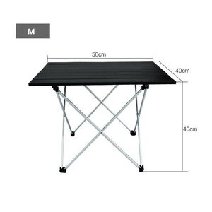 Ensembles de jardin Table à came pliante réglable Tables pliables en alliage d'aluminium légères extérieures pour livraison directe meubles de maison DH6Jm