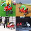 Supplies de jardin pliage wagon jardin cartle plage jouet sportive patio peloud wagon bxpyohgxsz