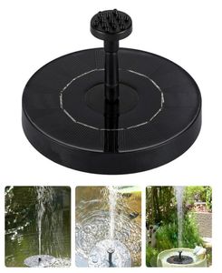 Garden Pump Pump Power Pool Panel Kit Floating Mini Solar Fountain Pond Decoration Home Decoration Outdoor Baign Baignoire Powered Waterfall3264670