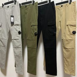 Pantalon Cargo teint en vêtement, pantalon de poche à une lentille, pantalon tactique d'extérieur pour hommes, survêtement ample, taille M-XXL 240126