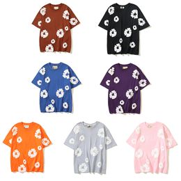 Garment Factory Stocklot Quality T-shirt T-shirts imprimés T-shirt Promotional Fournisseur Street Hipster Puff Print Logo Tshirt surdimensionné pour les hommes