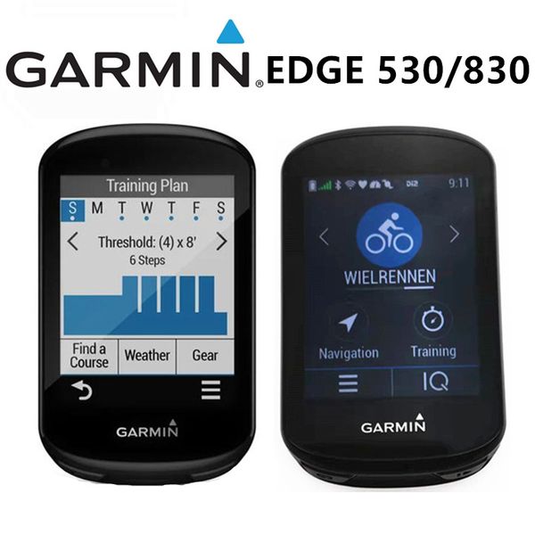 Garmin Edge 530 / Edge 830 GPS L'ordinateur de vélo GPS prend en charge le portugais espagnol russe et les langues multiples au monde 98% nouveau