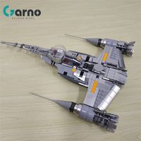 Garno Space Wars Arme Mandalorians Djarins N1 Starfighters Spaceship 75325 Blocs Build