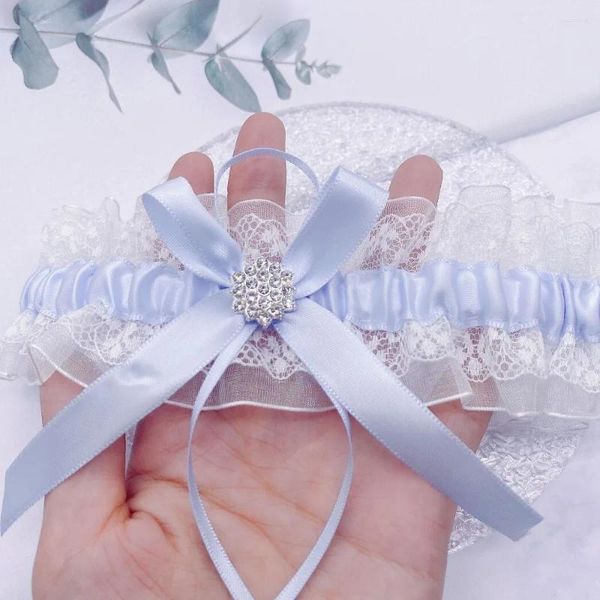 Garters Bowknot Lace Bridal Garter Bride Souvenirs Women's Belt's Wedding Femmes CHIGH