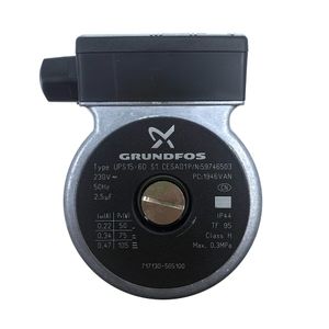 Moteur de pompe de Circulation d'eau, pièce de chaudière à gaz pour GRUNDFOS UPS15-60 230V 50Hz 2.5uF