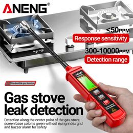 Détecteur de fuite de gaz audible alarme visuelle combustible Tester portable localisant la source de méthane naturel