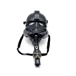 Gasmasker Rookpijp Met Shisha Acryl Waterpijpen Silliconen Tabaksbuizen