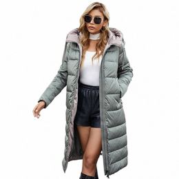 Gasman 2022 Nuevas chaquetas de invierno para mujer Marca de alta calidad Fi Parkas Casual Ctrast M Abrigo con capucha Mujer 21792 J50x #