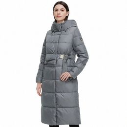 Gasman Down Jacket Mujer 2022 LG Fi Marca Chaqueta de invierno para mujer Diseñador Persality Cinturón Bolsillo Mujer Abrigo 21228 O6XB #