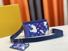 Gaston Wearable Wallet handtas portemonnee draagbare schoudertas met ritssluiting klassiek pompoenpatroon Yayoi Kusama yasama ster cross bodys tas designer herenportemonnee