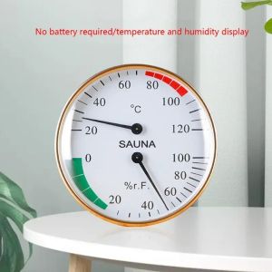 Gauges 1 jauge pour sauna 2 Température Hygromètre Hygromètre Thermomètre Humidité Sweat Salle de bain