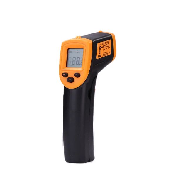 Afegires Termómetro infrarrojo digital industrial Pirómetro no contacto GM320 Medidor de temperatura Celsius Terreno de grado Pistola de temperatura