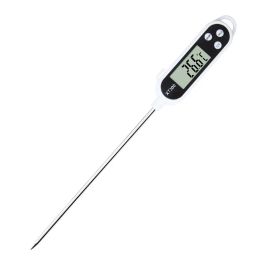 Meters Keuken Kookgerei Digitale Voedsel Mea Thermometer Met Naald Barbecue Water Melk Vloeibare Olie Oven BBQ Sensor Directe aflezing