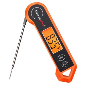 Meters ThermoPro TP19H Snel afleesbare waterdichte vleesthermometer Digitale BBQ-thermometer met achtergrondverlichting