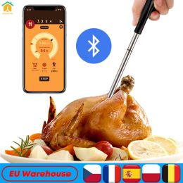 Jauges sans fil viande alimentaire thermomètre outils de cuisine numérique Bluetooth Barbecue température mètre pour four gril BBQ Steak dinde fumeur