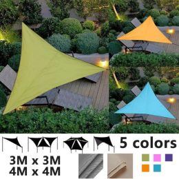 Gazebos étanche Antiuv Triangle Triangle SHELTER PATIO PATIO GARDINE SUN SHADE SHORD SHET SHETER POUR LES TENTES DE PAPOLES DE CAMPING GARDIN