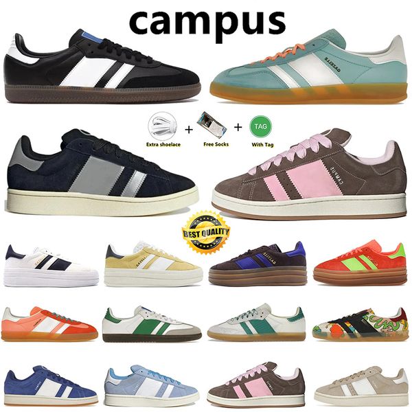 Bold Campus 00s zapatillas de deporte plataforma zapatos de baloncesto zapato casual para hombre OG entrenadores vegano blanco negro goma rosa brillo verde oscuro lujos zapatos de interior 00