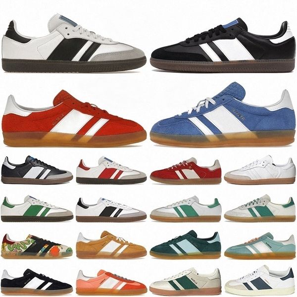 Gazelle Bold diseñador mujer zapatos casuales suela gruesa Pink Glow Gum Velvet Trainers og Vegan Cream Collegiate Green campus jogging caminar zapatillas deportivas tamaño grande 13