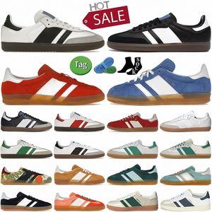 Gazelle Designer Chaussures Chaussures de sport Baskets Bold Pink Glow Pulse Mint Core Noir Blanc Solaire Super Pop Presque Jaune Femmes Baskets de sport Q9xG #