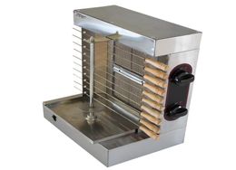 GB25A LPG Gas Commerciële Roterende Kebab Koffiebrander Grill Oven Shoarma Machine RVS met Branders voor BBQ Grill Oven Apparatuur5468573