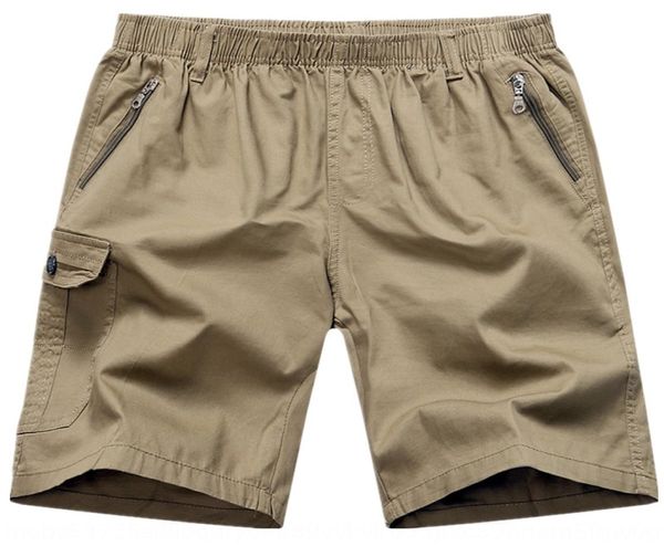 GCBFA Jeep Shield Summer Men039S Algodón y ropa de padre exterior grandes pantalones cortos grandes y mayores cortos de cinco puntos sueltos Fo8753823