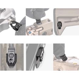 GCTAC MAXITASKER Aanpassing Keymod/MLOK 20 mm lederen railaanpassingsgereedschapset