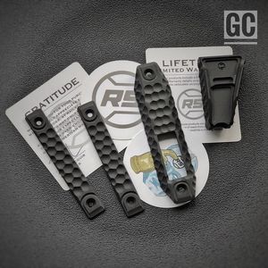 GCTAC RAILSCALES ANCHOR RS XOS-H MLOK KEY Juego de bloques de mano decorativos CNC de metal