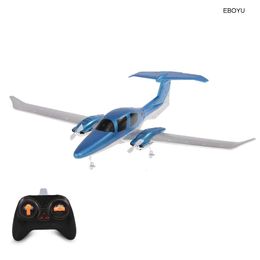 GD006 DA62 RC vliegtuig 2.4G 2CH afstandsbediening Diamond Aircraft 550 mm spanwijdte schuim handwerpen zweefvliegtuig drone DIY-kit voor kinderen 240219