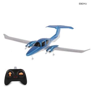 GD006 DA62 RC vliegtuig 2.4G 2CH afstandsbediening Diamond Aircraft 550 mm spanwijdte schuim handwerpen zweefvliegtuig drone DIY-kit voor kinderen 240222