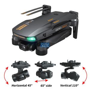 GD91 MAX Drone 3-axis Gimble Anti-shake, 5G 6K-Camera Zoom 50x, motore brushless, GPS Smart Follow, distanza RC 1.2KM, tempo di volo 25 minuti, 2-1