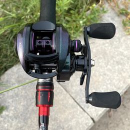 GDA Lure Fishing Reel Long Cast Baitcasting Reel Power 8kg Poids leurre approprié 3-25 G Molinete de Pesca Fresque 240417