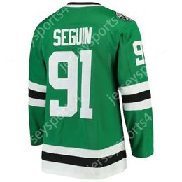 GDSIR 2023 Geborduurd ijshockeyteam Dallas 14 Benn 91 Seguin Custom goedkope goedkope beste kwaliteit jersey