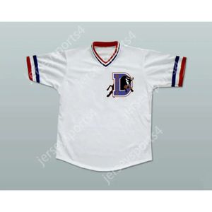 Gdsir Crash Davis Bull Durham Baseball Jersey cousu New Ed