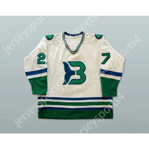 GdSir Custom Binghamton Whalers Dave McDonald Hockey Jersey Top Ed S-M-L-XL-XXL-3XL-4XL-5XL-6XL