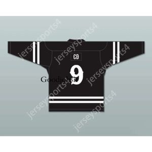 Gdsir CD personnalisé 9 CENOBITES maillot de HOCKEY noir série HELLRAISER nouveau haut Ed S-M-L-XL-XXL-3XL-4XL-5XL-6XL