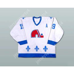 GDSIR CUSTUCH JOE SAKIC 19 Québec Nordiques Hockey Jersey New Top Ed S-M-L-XL-XXL-3XL-4XL-5XL-6XL