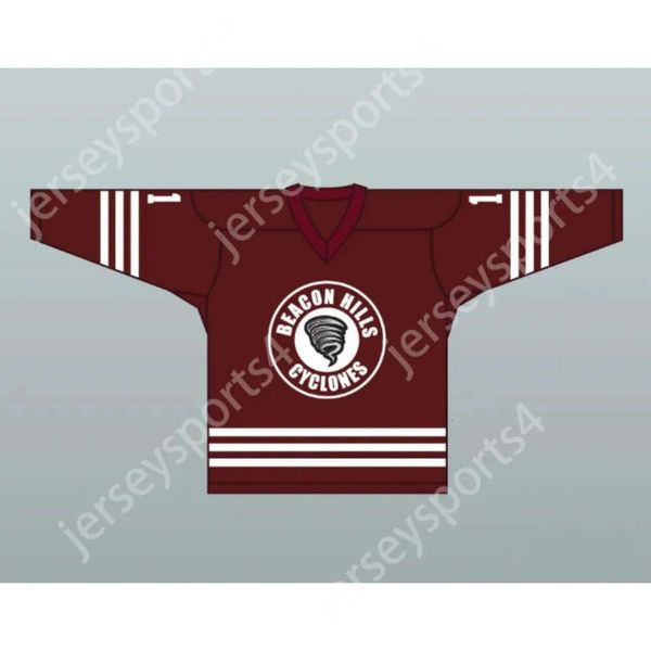 GdSir Custom Scott McCall 11 Beacon Hills Cyclones Hockey Jersey Teen Wolf TV Series Top Ed S-M-L-XL-XXL-3XL-4XL-5XL-6XL