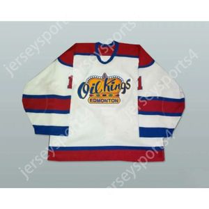 GDSIR Custom Torrie Jung Edmonton Oil Kings 1 Jersey de hockey Nuevo Ed S-M-L-XL-XXL-3XL-4XL-5XL-6XL