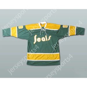 GDSIR CUSTUCH WALT MCKECHNIE CALIFORNIE GOLDEN SEALS HOCKEY JERSEY NOUVEAU TOP ED S-M-L-XL-XXL-3XL-4XL-5XL-6XL