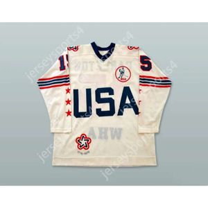 GDSIR Custom Wayne Carleton 15 Wha 1975-76 All Star White Hockey Jersey New Top Ed S-M-L-L-XXL-3XL-4XL-5XL-6XL