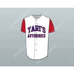 Gdsir Jeff Greene 34 Yari's Autonomics Baseball Jersey cousue de luxe édition Ed