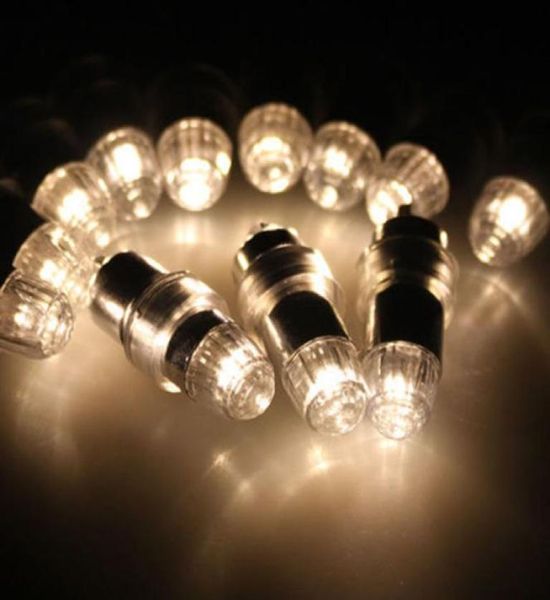 GDX Rosca de tornillo a prueba de agua 3 estilos diferentes LED Globos de fiesta Luces Decoración Luz blanca para linternas de papel Incluye batería 4788084